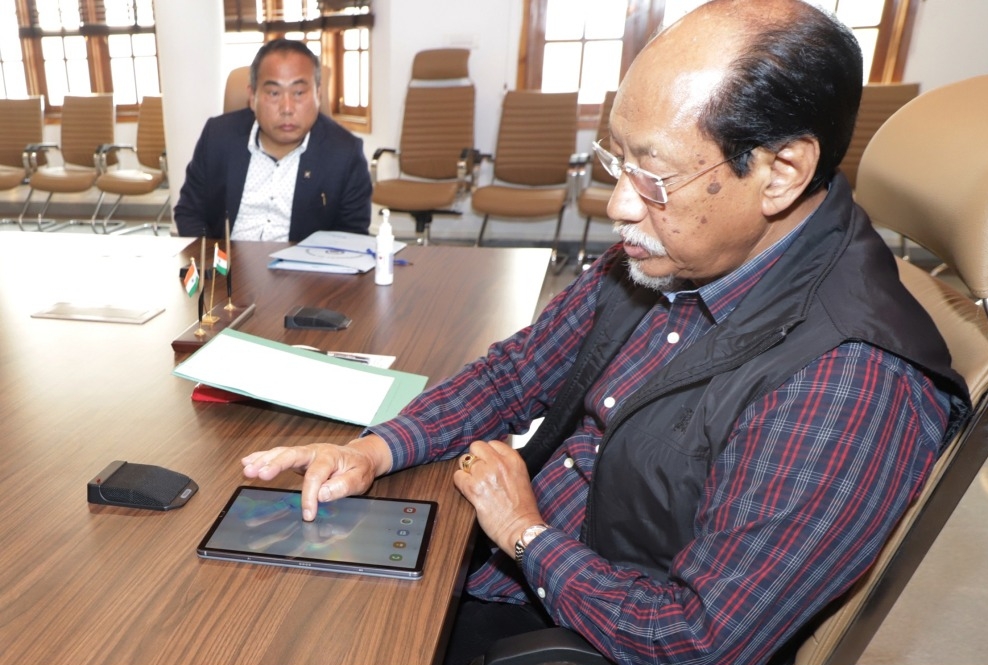 CM launches self-declaration COVID -19 Nagaland app